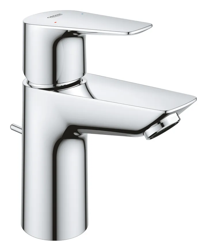 Смеситель раковины с донным клапаном Grohe BauEdge 23328001 - Изображение 1 - almatherm.kz