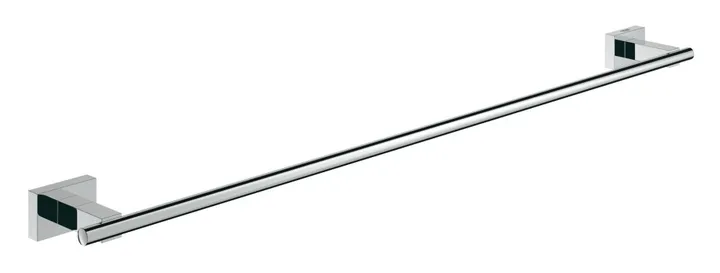 Полотенцедержатель широкий 600 мм хром квадрат Grohe Essentials Cube 40509001 - Изображение 1 - almatherm.kz