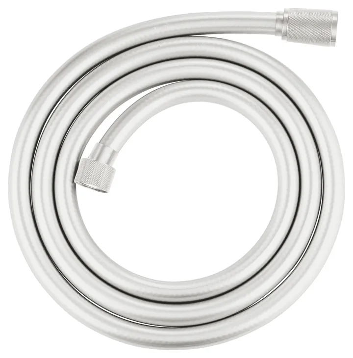 Душевой шланг 1.75 м ПВХ суперсталь Grohe Silverflex 28388DC0 - Изображение 1 - almatherm.kz