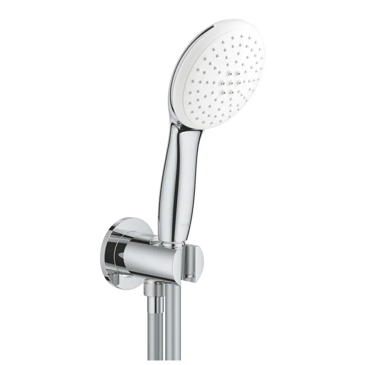 Душевая лейка 2 режима со шлангом и кронштейном хром Grohe Tempesta 110 26406003 - Изображение 1 - almatherm.kz