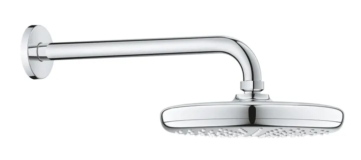 Верхний душ с душевым кронштейном 286 мм 26412000 Tempesta 210 GROHE - Изображение 1 - almatherm.kz