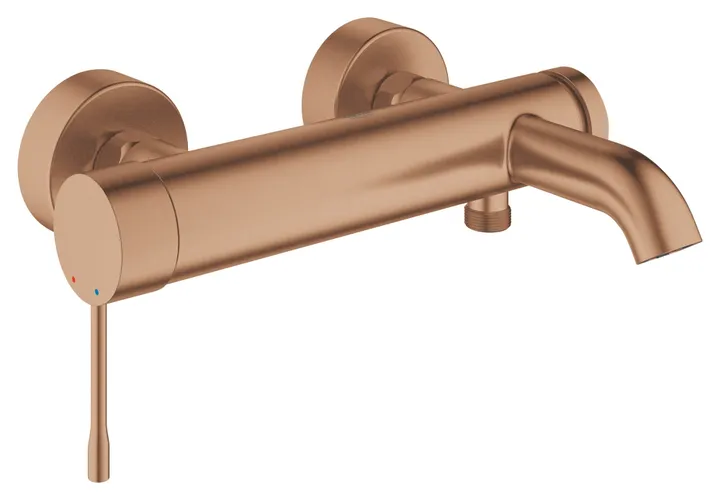 Смеситель ванны короткий излив теплый закат матовый Grohe Essence 33624DL1 - Изображение 1 - almatherm.kz