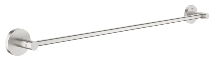 Полотенцедержатель широкий 600 мм суперсталь Grohe Essentials 40366DC1 - Изображение 1 - almatherm.kz