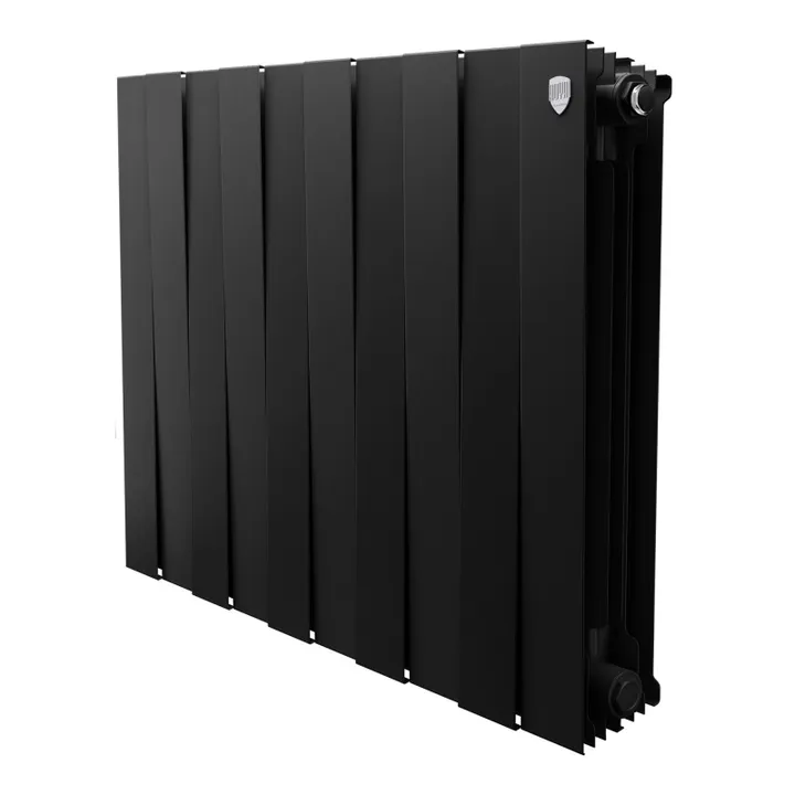 Радиатор биметаллический 500x100 (10 секций) PianoForte Noir Sable Royal Thermo - Изображение 1 - almatherm.kz