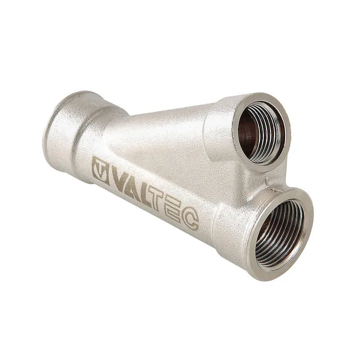 Тройник косой для гильзы под погружной датчик 1/2"x1/2" Valtec - Изображение 1 - almatherm.kz