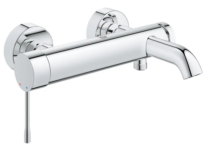 Смеситель ванны короткий излив Grohe Essence+ 33624001 - Изображение 1 - almatherm.kz