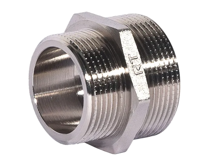 Ниппель никель 1 1/2"х1 1/4" Royal Thermo - Изображение 1 - almatherm.kz