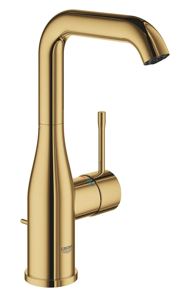 Смеситель раковины холодный рассвет размер L с донным клапаном Grohe Essence 24174GL1 - Изображение 1 - almatherm.kz
