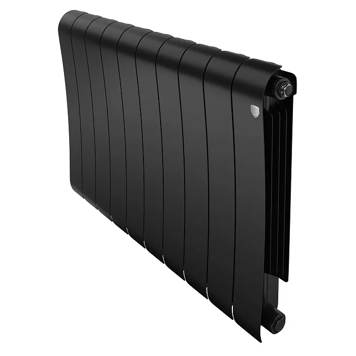 Радиатор биметаллический 500x90 (1 секция) Infinity Noir Sable Royal Thermo - Изображение 1 - almatherm.kz