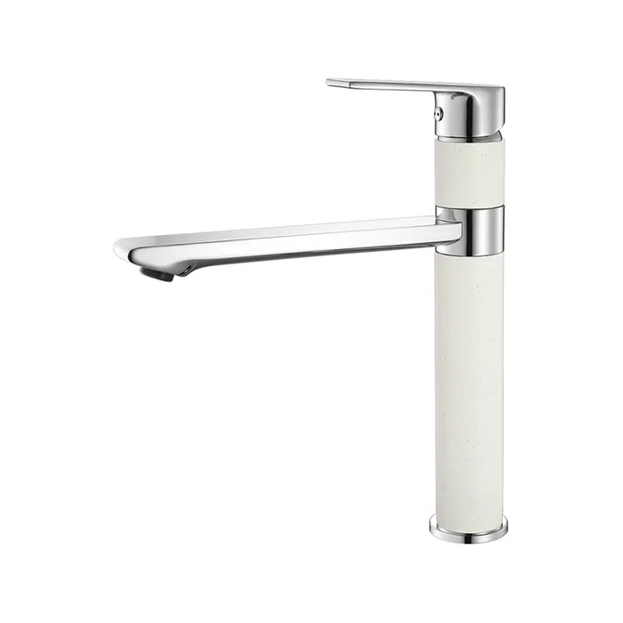 Смеситель кухни белый Iddis Edifice ED5WBSGi05 - Изображение 1 - almatherm.kz