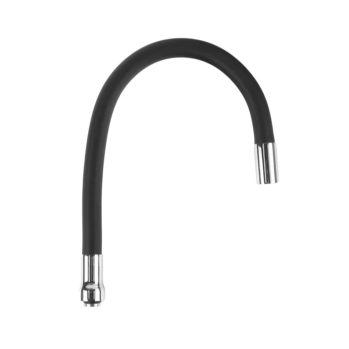Излив смесителя гибкий черный Iddis 995FB50B5SM - Изображение 1 - almatherm.kz