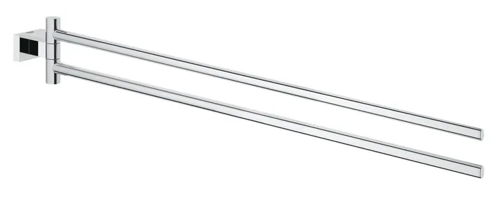 Полотенцедержатель двойной 600 мм Grohe Essentials Cube 40624001 - Изображение 1 - almatherm.kz