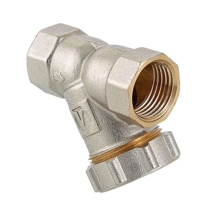 Фильтр косой 3/4" с заглушкой Valtec - Изображение 1 - almatherm.kz