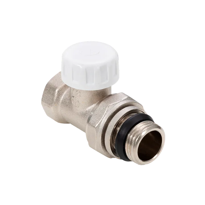 Клапан радиаторный настроечный прямой 3/4" с уплотнением Aqualink - Изображение 1 - almatherm.kz