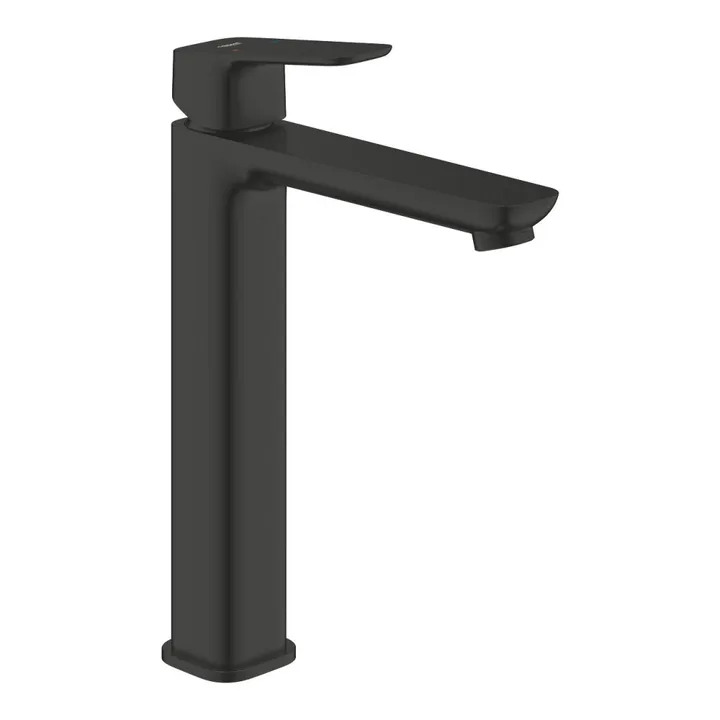 Смеситель раковины размер XL черный матовый Grohe Cubeo 1017292430 - Изображение 1 - almatherm.kz