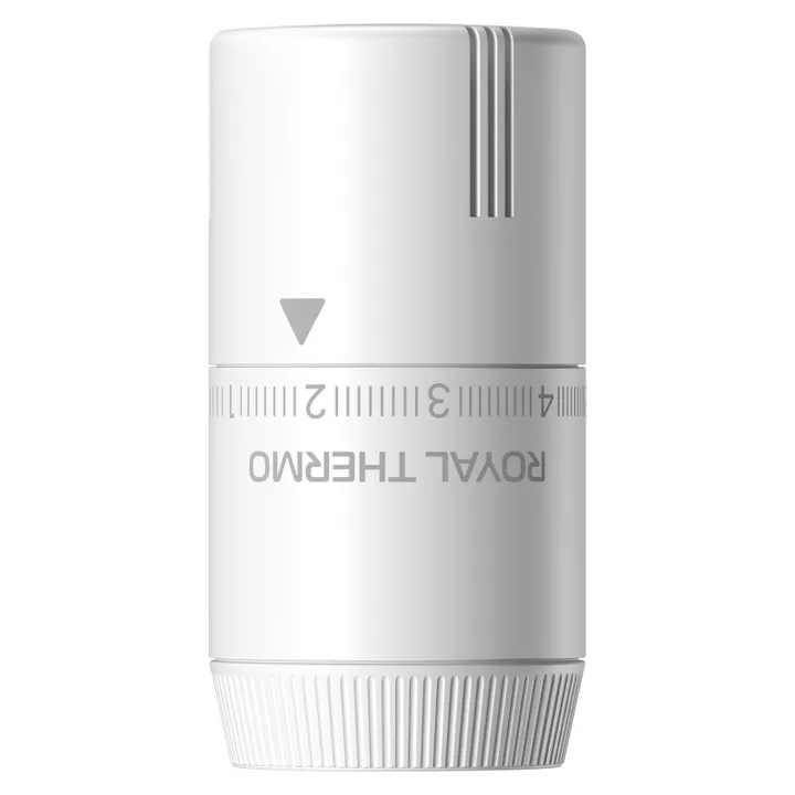 Термоголовка жидкостная Design белый M30x1,5 Royal Thermo - Изображение 1 - almatherm.kz