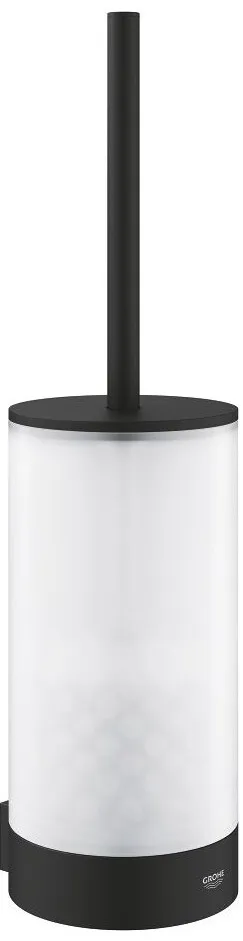 Ершик туалетный с держателем фантомный черный Grohe Selection 41215KF0 - Изображение 1 - almatherm.kz