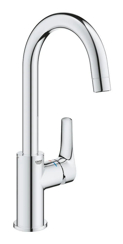 Смеситель кухни с высоким изливом и донным клапаном размер L Grohe Eurosmart 23970003 - Изображение 1 - almatherm.kz