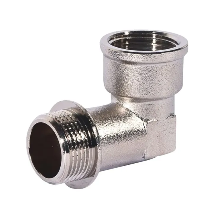 Угольник ВР-НР никель 1 1/4" Royal Thermo - Изображение 1 - almatherm.kz