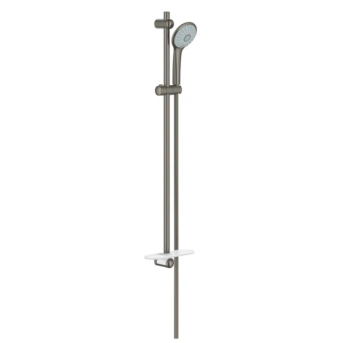 Душевой гарнитур с мыльницей темный графит матовый Grohe Euphoria 27226AL1 - Изображение 1 - almatherm.kz