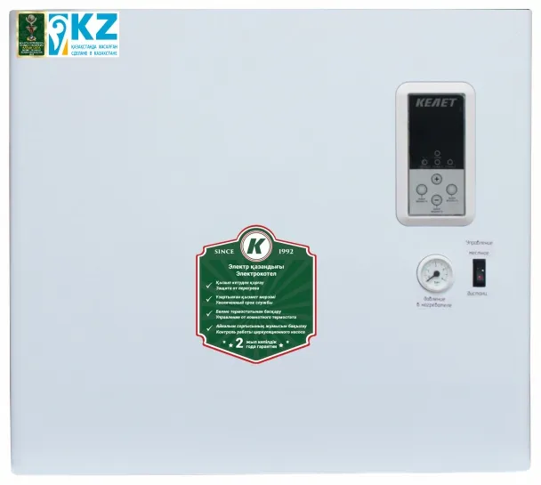 Котел электрический 12 кВт Келет ЭВН-К-12Э3 Комби+ - Изображение 1 - almatherm.kz