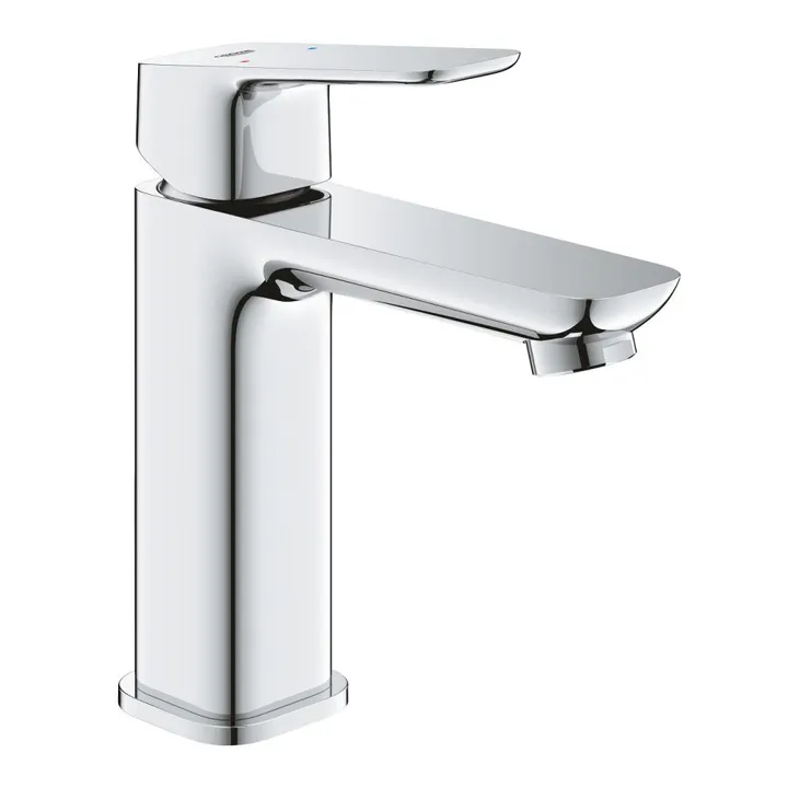 Смеситель раковины хром размер M Grohe Cubeo 1017550000 - Изображение 1 - almatherm.kz