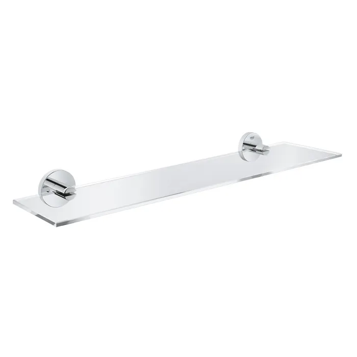 Полка стеклянная 530 мм Grohe Essentials 40799001 - Изображение 1 - almatherm.kz