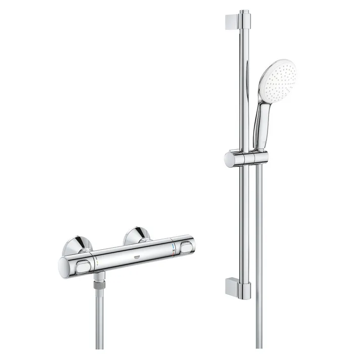 Душевой гарнитур с термостатом Grohe Grohtherm 500 34796001 - Изображение 1 - almatherm.kz