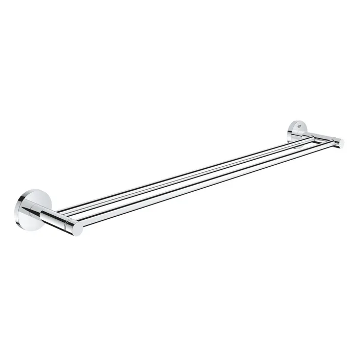 Полотенцедержатель двойной 600 мм Grohe Essentials 40802001 - Изображение 1 - almatherm.kz