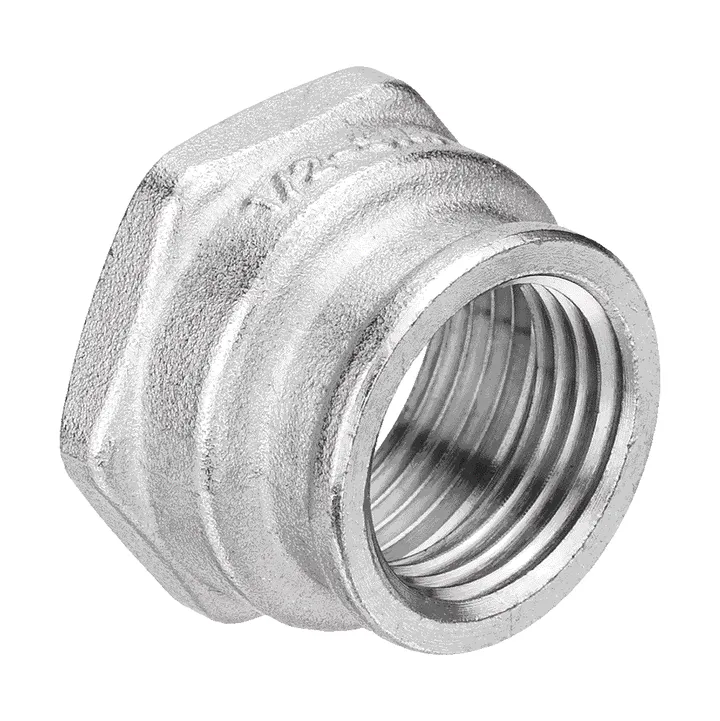 Муфта никель 1/2"х3/8" Aqualink - Изображение 1 - almatherm.kz