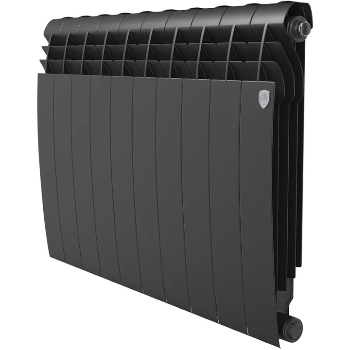 Радиатор биметаллический 500x80 (10 секций) BiLiner Noir Sable Royal Thermo - Изображение 1 - almatherm.kz