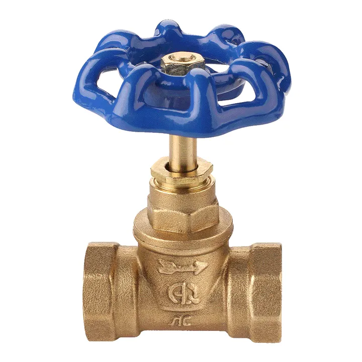 Клапан запорный латунь ВР-ВР 1" х/в Aqualink - Изображение 1 - almatherm.kz