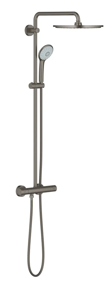 Душевая система с термостатом, тёмный графит матовый (26075AL0) Euphoria XXL 310 GROHE - Изображение 1 - almatherm.kz