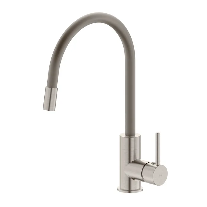 Смеситель кухни гибкий излив сатин Iddis Kitchen 360 K36BNJ0i05 - Изображение 1 - almatherm.kz