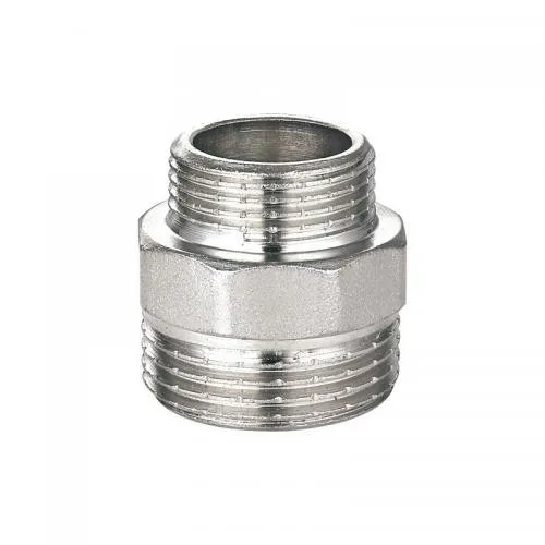 Ниппель никель 1 1/2"х1/2" HLV - Изображение 1 - almatherm.kz