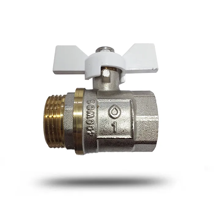 Кран шаровой ВР-НР 1" с бабочкой Muslook - Изображение 1 - almatherm.kz
