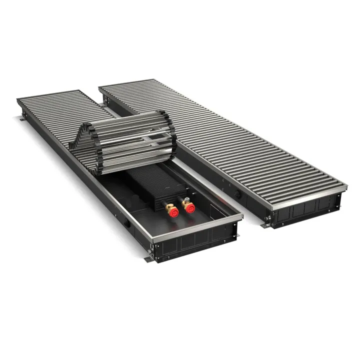 Конвектор внутрипольный 250x75x1600 с естественной конвекцией 525 Вт Royal Thermo Atrium - Изображение 1 - almatherm.kz