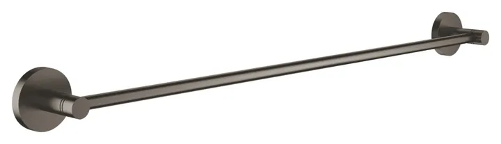 Полотенцедержатель широкий 600 мм темный графит матовый Grohe Essentials 40366AL1 - Изображение 1 - almatherm.kz