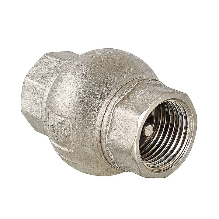 Клапан обратный 1 1/2" с латунным золотником Valtec - Изображение 1 - almatherm.kz