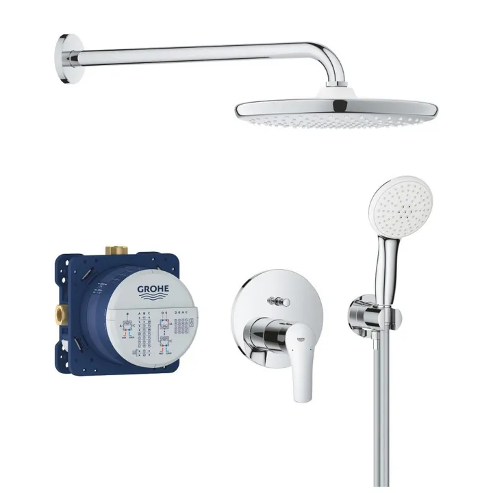 Душевая система скрытого монтажа SmartBox Grohe EuroSmart 25288000 - Изображение 1 - almatherm.kz