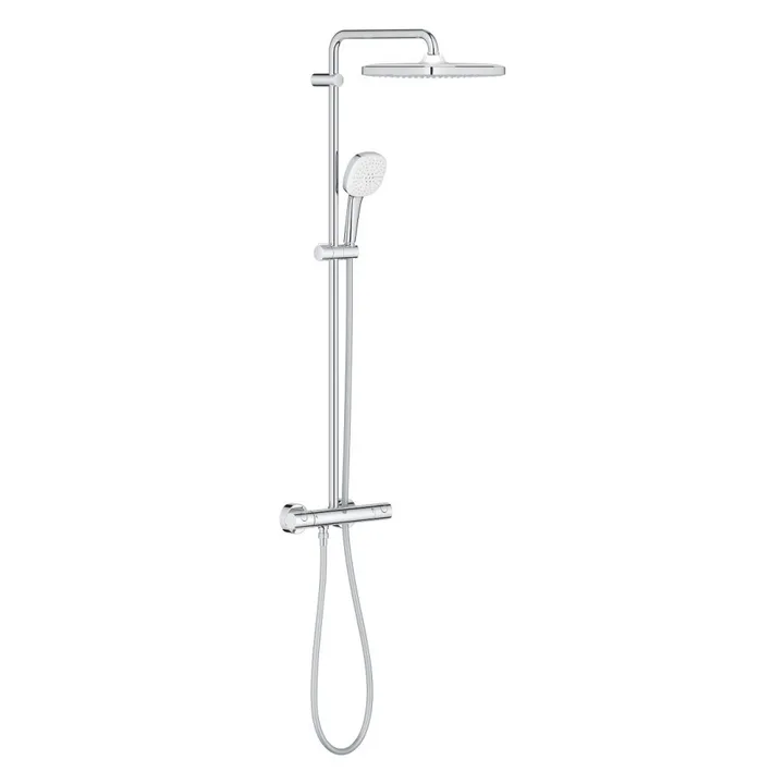 Душевая система с термостатом Grohe Tempesta Cosmopolitan System 250 Cube 26689001 - Изображение 1 - almatherm.kz