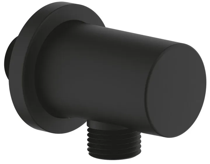 Подключение для душевого шланга черный Grohe Rainshower 22118KF0 - Изображение 1 - almatherm.kz