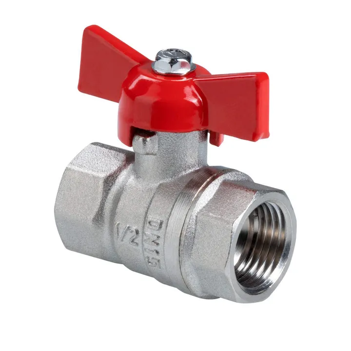 Кран шаровой ВР-ВР 3/4" с бабочкой ГОСТ Valtec - Изображение 1 - almatherm.kz