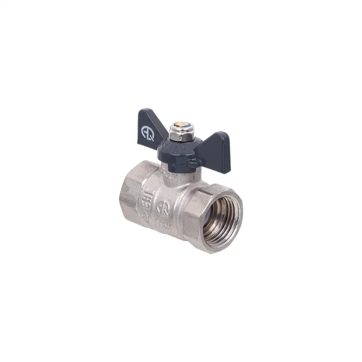 Кран шаровой ВР-ВР 1/2" с бабочкой Aqualink - Изображение 1 - almatherm.kz