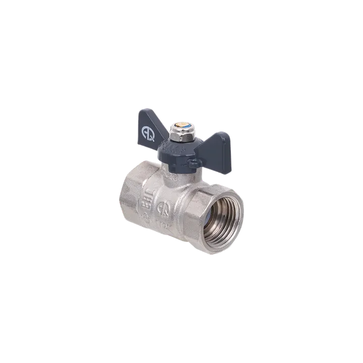 Кран шаровой ВР-ВР 3/4" с бабочкой Aqualink - Изображение 1 - almatherm.kz