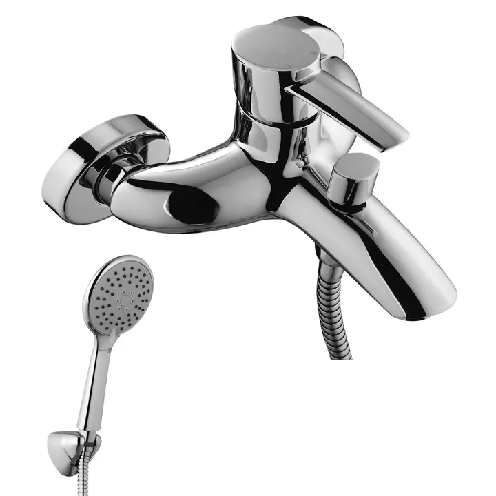 Смеситель ванны короткий излив Lemark Atlantiss LM3202C - Изображение 1 - almatherm.kz