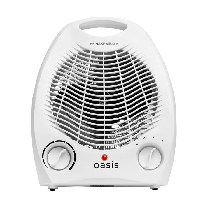 Тепловентилятор электрический спиральный напольный 2.0 кВт Oasis SB-20R - Изображение 1 - almatherm.kz