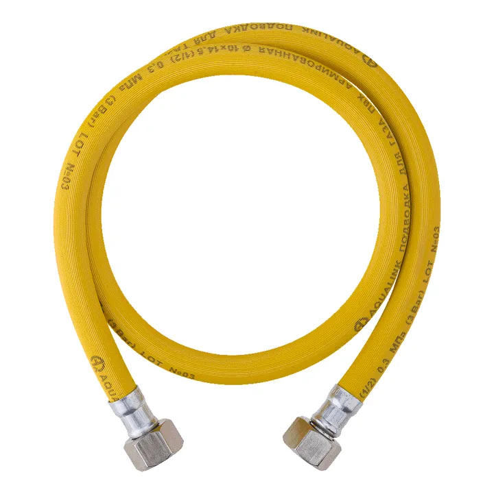 Подводка для газа ПВХ ВР-ВР 50x1/2" Aqualink - Изображение 1 - almatherm.kz