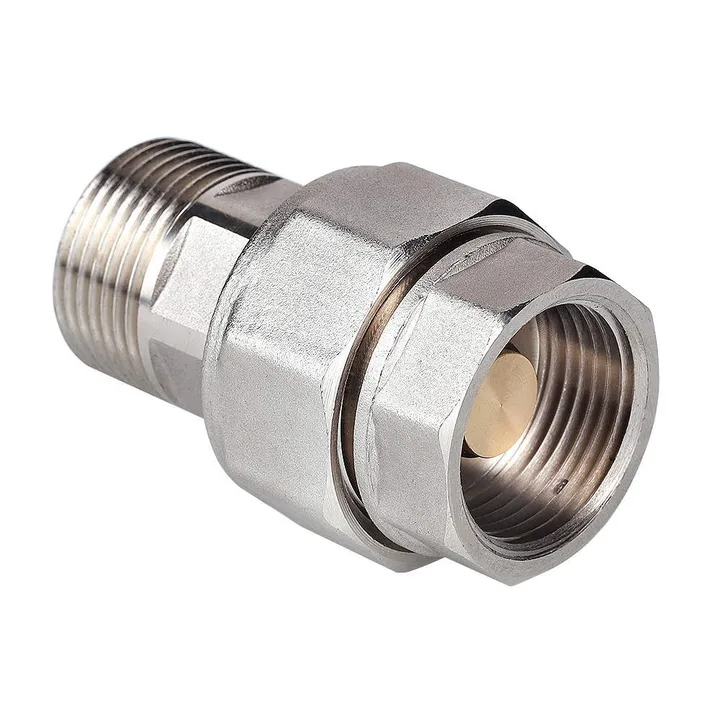 Cгон-отсекатель разъемный ВН-НР никель 3/4" Valtec - Изображение 1 - almatherm.kz