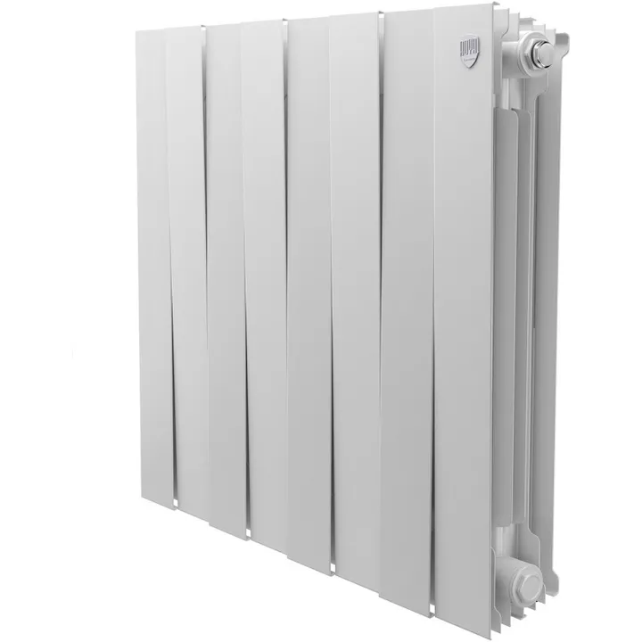 Радиатор биметаллический 500x100 (8 секций) PianoForte Bianco Traffico Royal Thermo - Изображение 1 - almatherm.kz